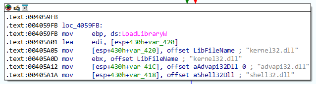 Hardcoded DLLs